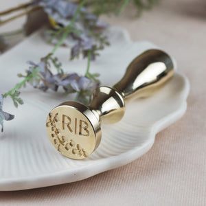 Siegelstempel personalisiert Design Hochzeit Alex